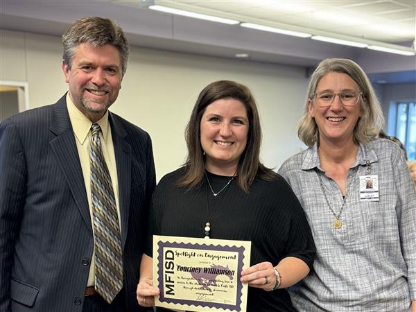  Spotlight on Engagement and Excellence: Marble Falls Teachers Recognized